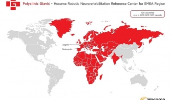 Poliklinika Glavić proglašena referentnim centrom robotske rehabilitacije EMEA regije